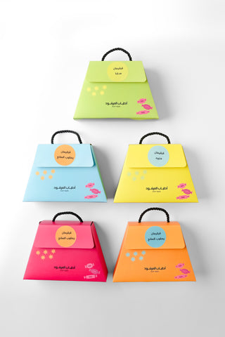 مجموعة القرقيعان الملون ١